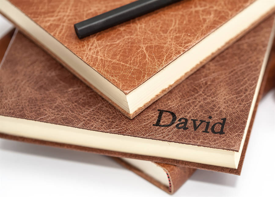 Luxury Italian Leather Journal By The Leather Diary And Leather