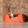 Charley Chau Deep Sided Dog Bed In Velour, thumbnail 3 of 10