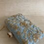 Sky Blue Handcrafted Rectangular Clutch Bag, thumbnail 8 of 10