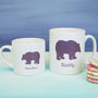 Personalised Daddy Bear And Baby Polar Bear Mugs, thumbnail 4 of 7