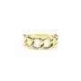 Chunky Chain Signet Rings, Gold Vermeil 925 Silver, thumbnail 6 of 10