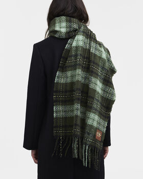 Cathy Green Boucle Scarf, 2 of 7