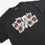 England Scattered Playing Cards T Shirt, thumbnail 3 of 4