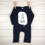 Personalised 'Hi I'm…' Babygrow, thumbnail 7 of 10