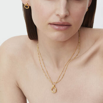 Karma Necklace Silver Or 18ct Gold Vermeil, 5 of 8