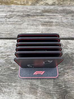 F1 Race Track Coaster Set | Six Legendary Circuits, 2 of 4