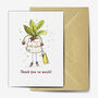 Thank You So Much Seed Embedded Card, thumbnail 1 of 3