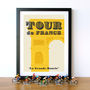 Tour De France Grand Tour Cycling Art Print, thumbnail 6 of 10