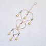 Recycled Iron Heart And Bells Wind Chime, thumbnail 3 of 5