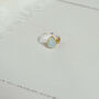 Aqua Aura Chalcedony And Apatite Ring, thumbnail 3 of 9