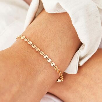 Matching Waterproof Gold Coin Bracelets, 4 of 4
