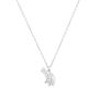 Personalised Sterling Silver Long Haired Cat Necklace, thumbnail 2 of 7