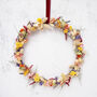 'Ceres' Summer Dried Flower Door Wreath, thumbnail 3 of 8
