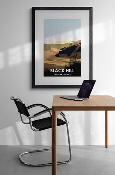 Black Hill Peak District Art Print, 3 of 4