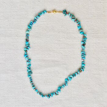 Turquoise Semi Precious Necklace, 6 of 8
