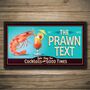 Personalised Bar Runner And Coasters Prawn Cocktail, thumbnail 3 of 8