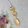 Engraved Wedding Anniversary Welsh Love Spoon, thumbnail 1 of 2
