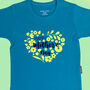 Personalised Happy Mother's Day Flower Babygrow/T Shirt, thumbnail 2 of 8