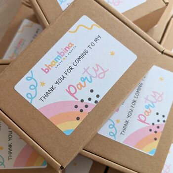 Personalised Paint Your Own Initial Party Favour Box, 6 of 6