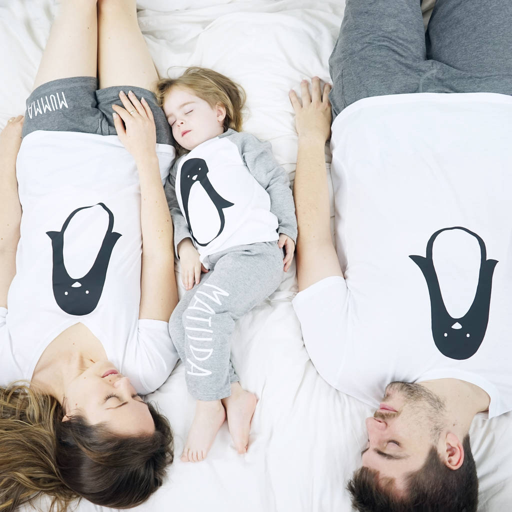 Personalised Penguin Family Pyjamas, 1 of 10