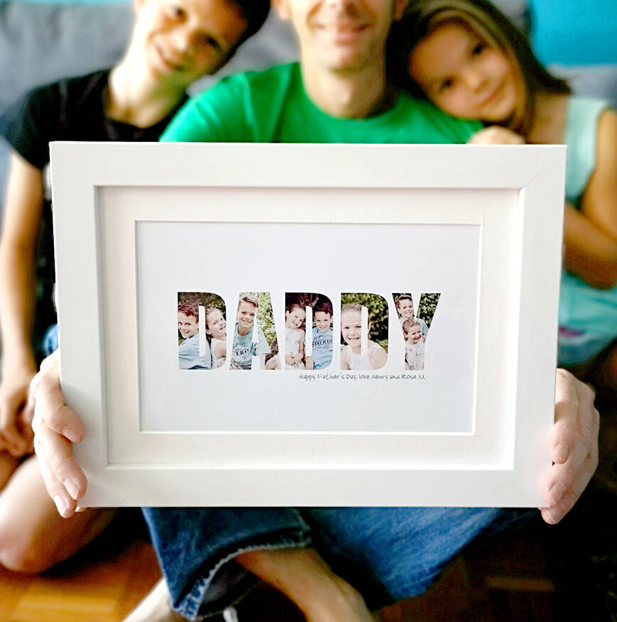 Personalised Daddy Photo Gift Print, 1 of 12