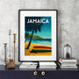 Jamaica Travel Poster Art Print, thumbnail 1 of 4