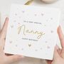 Personalised Nanny Nan Grandma Birthday Card, thumbnail 1 of 6