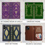 Faux Leather iPhone Case With Classic Book Covers, thumbnail 2 of 9
