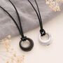 Mens Eternity Memorial Necklace, thumbnail 1 of 5