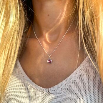 Born In October Birthday Gift For Her, Birthstone Necklace, 2 of 7
