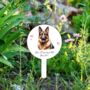 Personalised Dog Love Heart Memorial Grave Marker, thumbnail 12 of 12