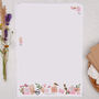 A4 Letter Writing Paper With Pink Parcels, thumbnail 1 of 4