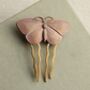 Butterfly Moth Hair Comb Bridal Decoration, thumbnail 6 of 10
