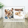Personalised Two Photo Giant Crystal Block 14cm X 19.5cm, thumbnail 1 of 5