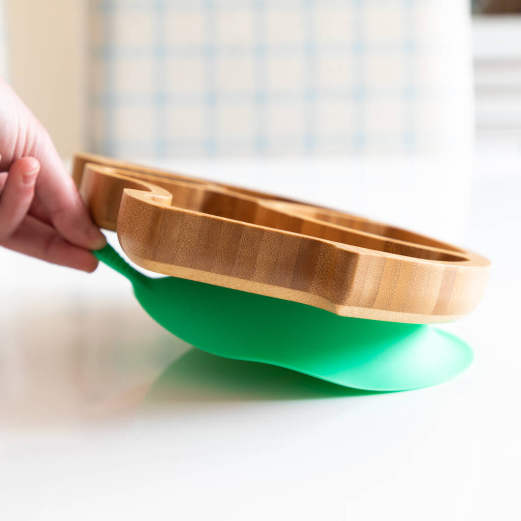 Personalised Elephant Suction Plate For Kids By Mirrorin