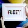 Personalised 40th Forty Birthday Photo Gift, thumbnail 1 of 9