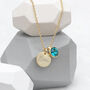 Personalised Gold Plated Birthstone Crystal Necklace, thumbnail 12 of 12