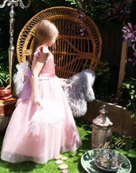 Helena Flower Girl Dress ~ In Rose, 9 of 11