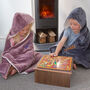 Personalised Hooded Sherpa Blanket, thumbnail 3 of 12