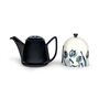 Stoneware Teapot With Ceramic Tulip Design Cover 1000ml, thumbnail 3 of 10