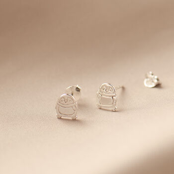 Penguin Sterling Silver Stud Earrings, 3 of 12
