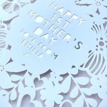 Personalised First Mother's Day Card, 3 of 5