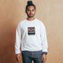 'Brave And Bold' Retro Vintage Unisex Graphic Sweatshirt, thumbnail 1 of 5