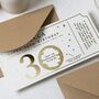 Personalised 30th Birthday Scratch Reveal Gift Voucher, thumbnail 5 of 9
