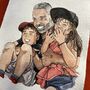 Personalised Family Portrait, thumbnail 5 of 10