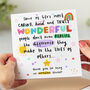 'Thank You For Being An Incredible Teacher' Card, thumbnail 1 of 2