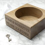 Personalised Solid Oak Stash Tray, thumbnail 6 of 7