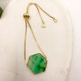 Translucent Green, Hexagon Slider Bracelet, thumbnail 2 of 12