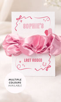 Last Rodeo Hen Party Favours Scrunchies Party Bag Fillers, 6 of 6
