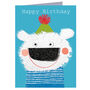 Happy Birthday Fluffus Polar Bear Mini Card, thumbnail 2 of 3